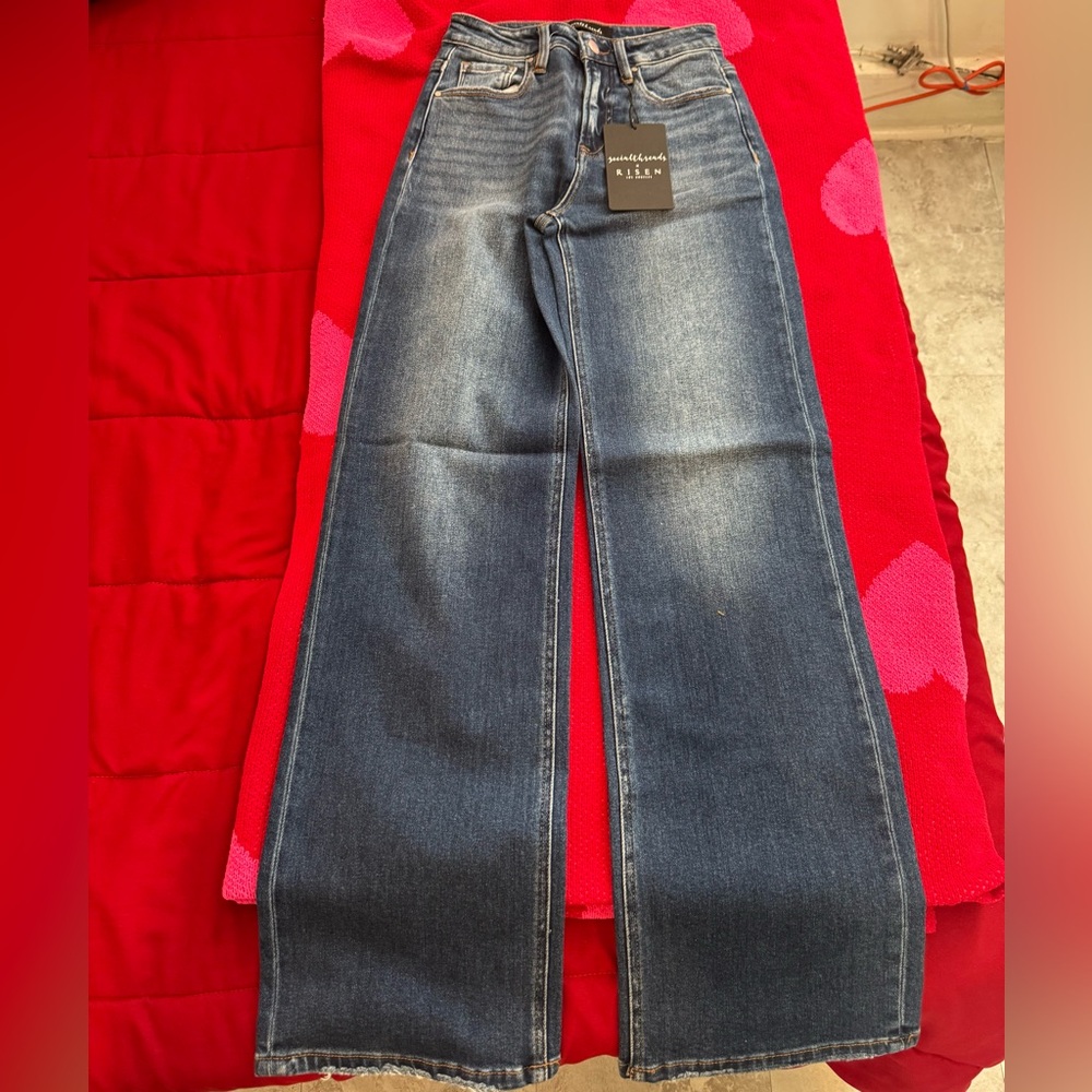 Wide Leg Blue Women’s Jeans